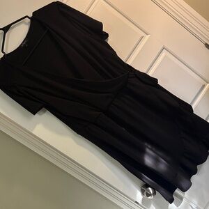 Eclipse Black Asymmetrical Dress